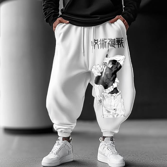 Oversized Loose Anime  Harem Pants-AnimeClothe