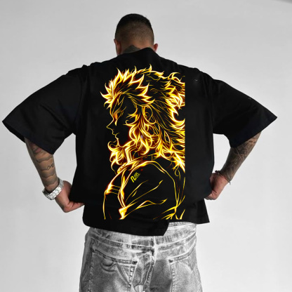 Unisex Anime Inspired Vintage T-Shirt