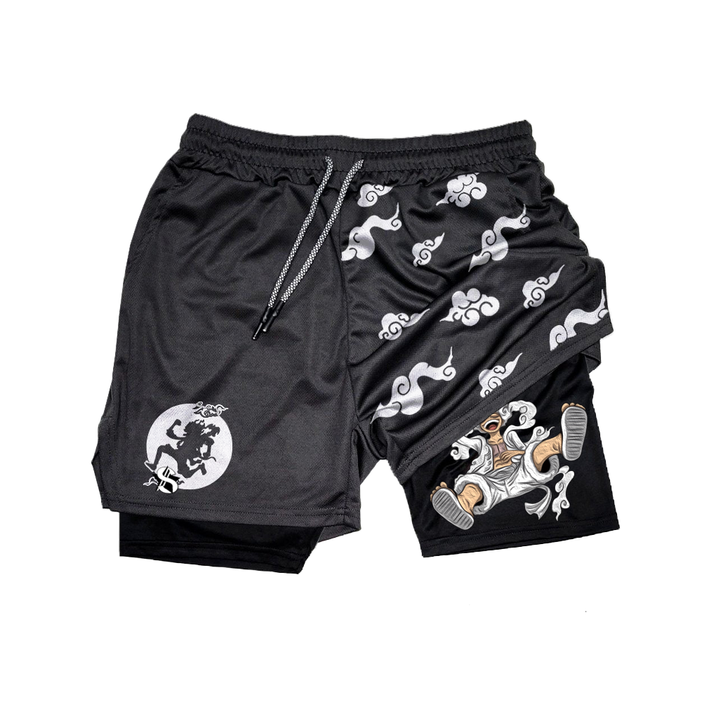 Gear 5 Nika Inspo Performance Shorts Suystar-AnimeClothe