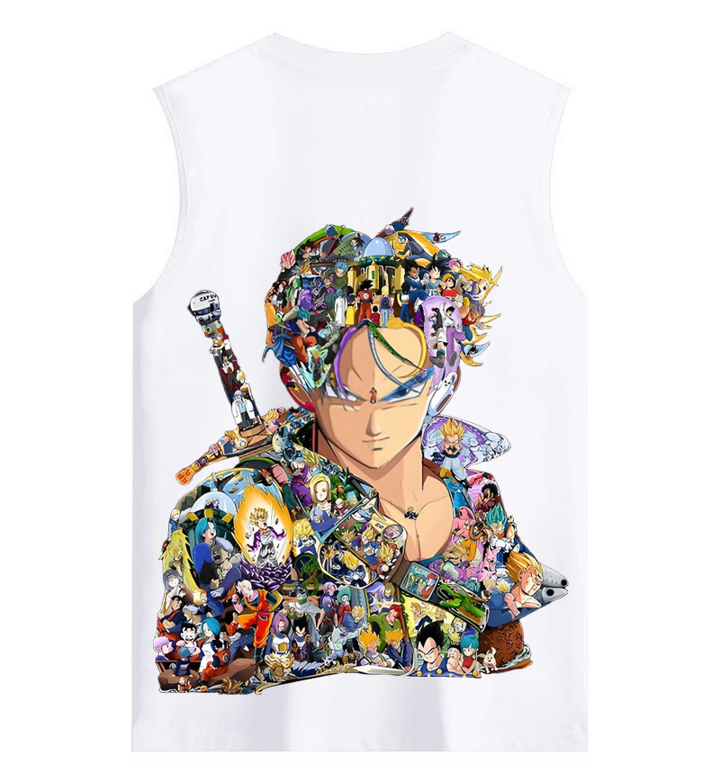 Unisex Anime Sleeveless Tank Top