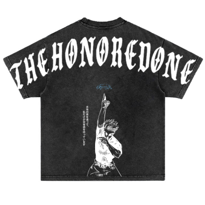 VINTAGE TEE丨The Honored One Tee-JJK-AnimeClothe