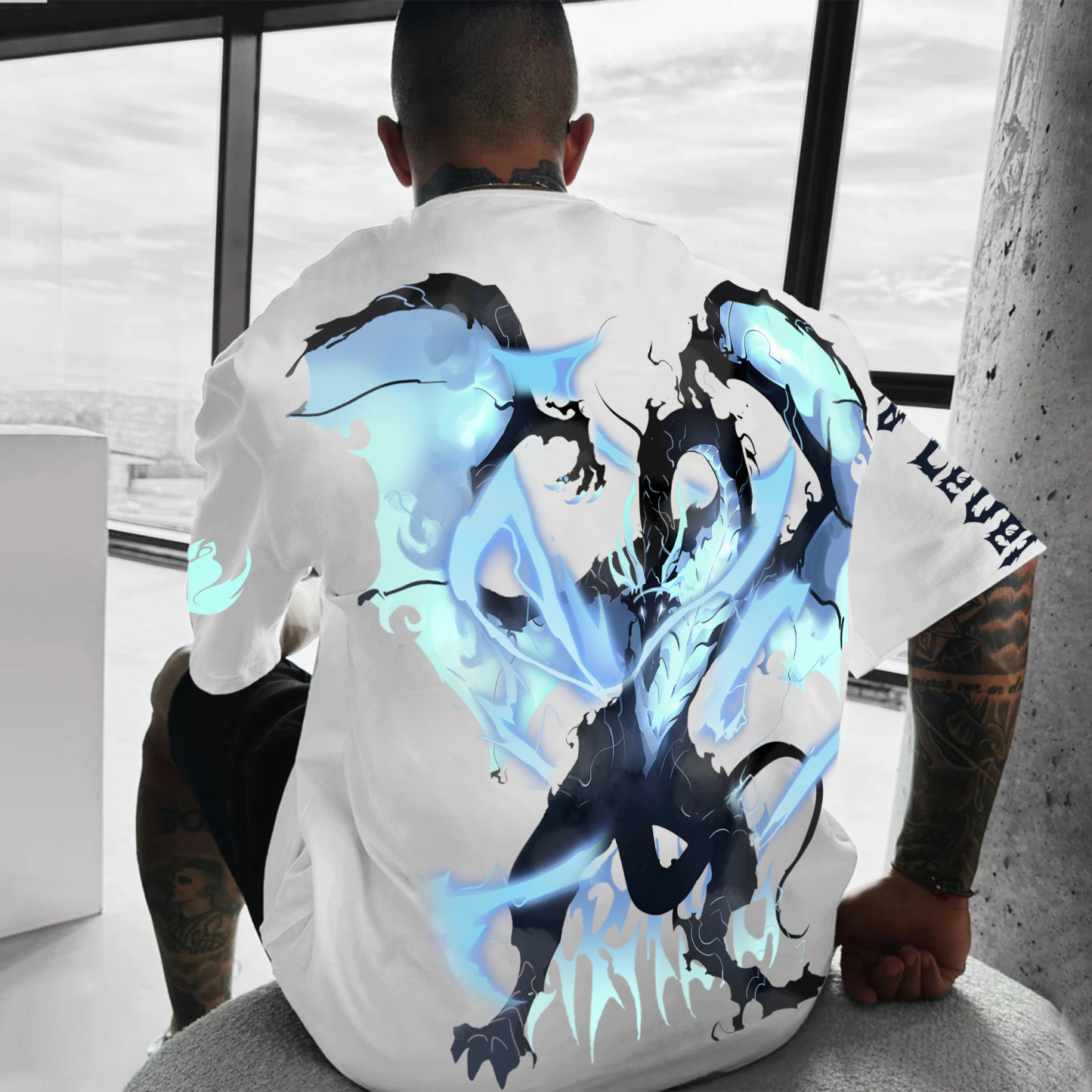Unisex "Solo Leveling" Anime Inspired Vintage T-Shirt