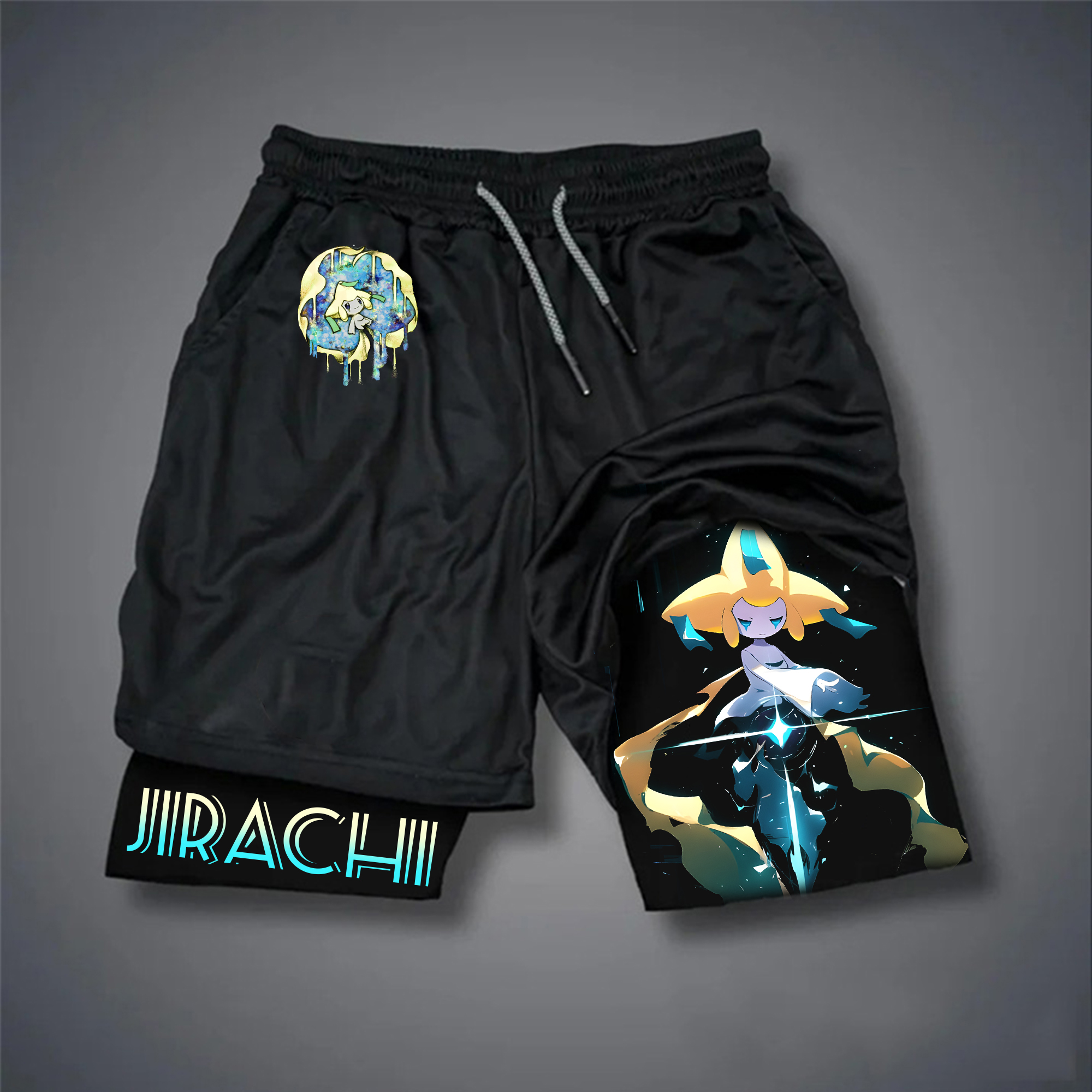 Unisex Casual Anime Streetwear Shorts-AnimeClothe
