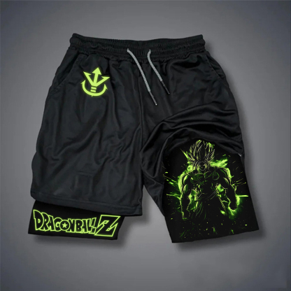 Unisex Casual Anime Streetwear Shorts-AnimeClothe