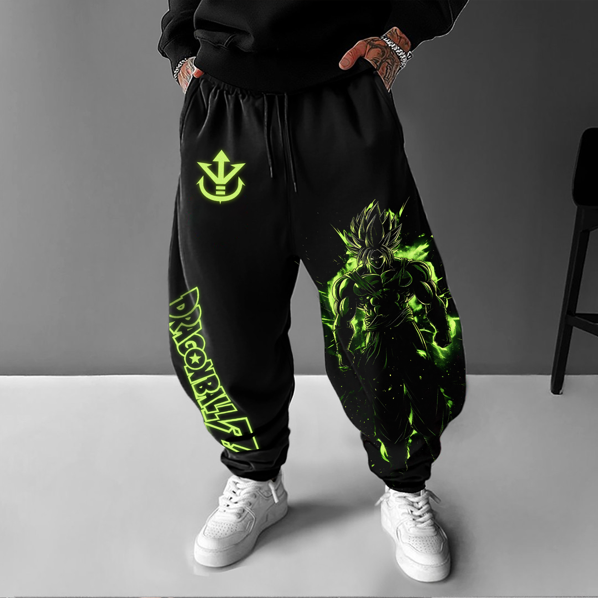 Unisex Casual Anime Streetwear Pants-AnimeClothe