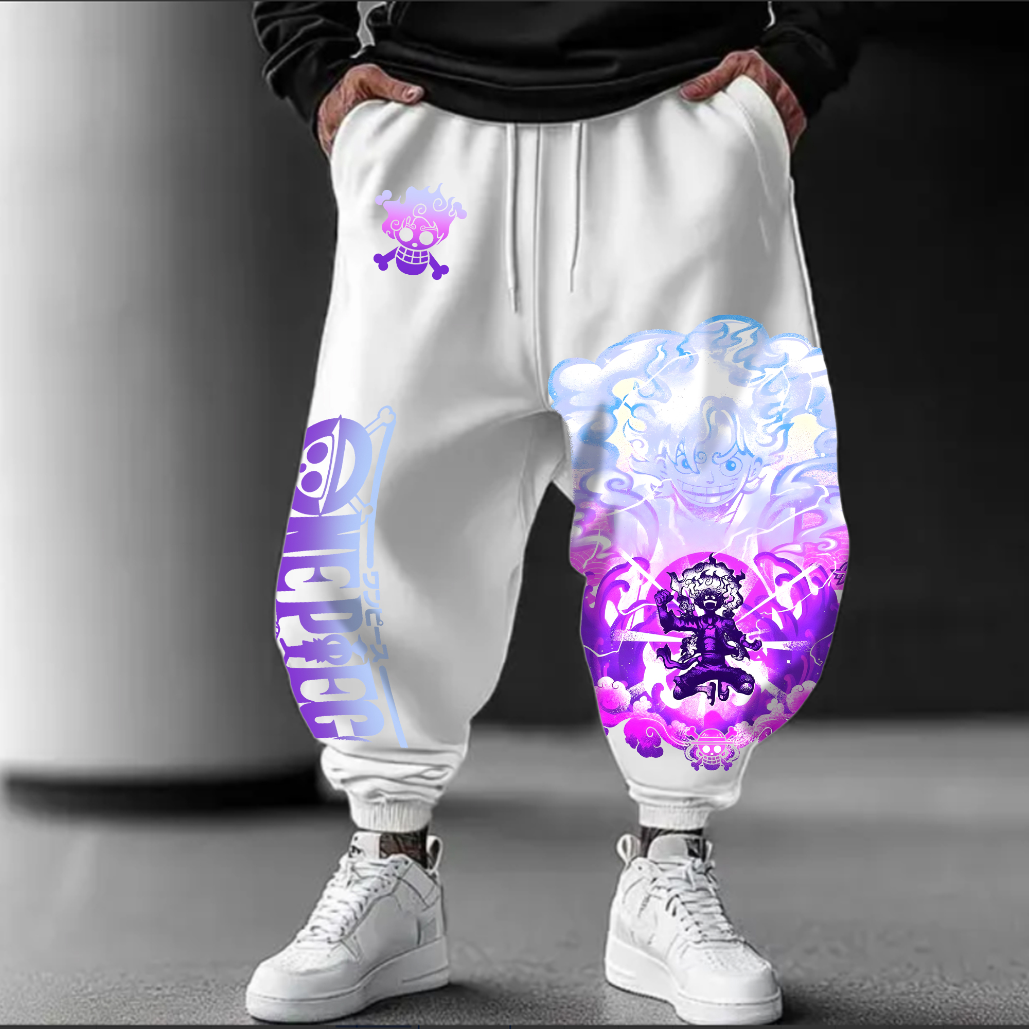 Unisex Anime Inspired Vintage Pants丨One Piece