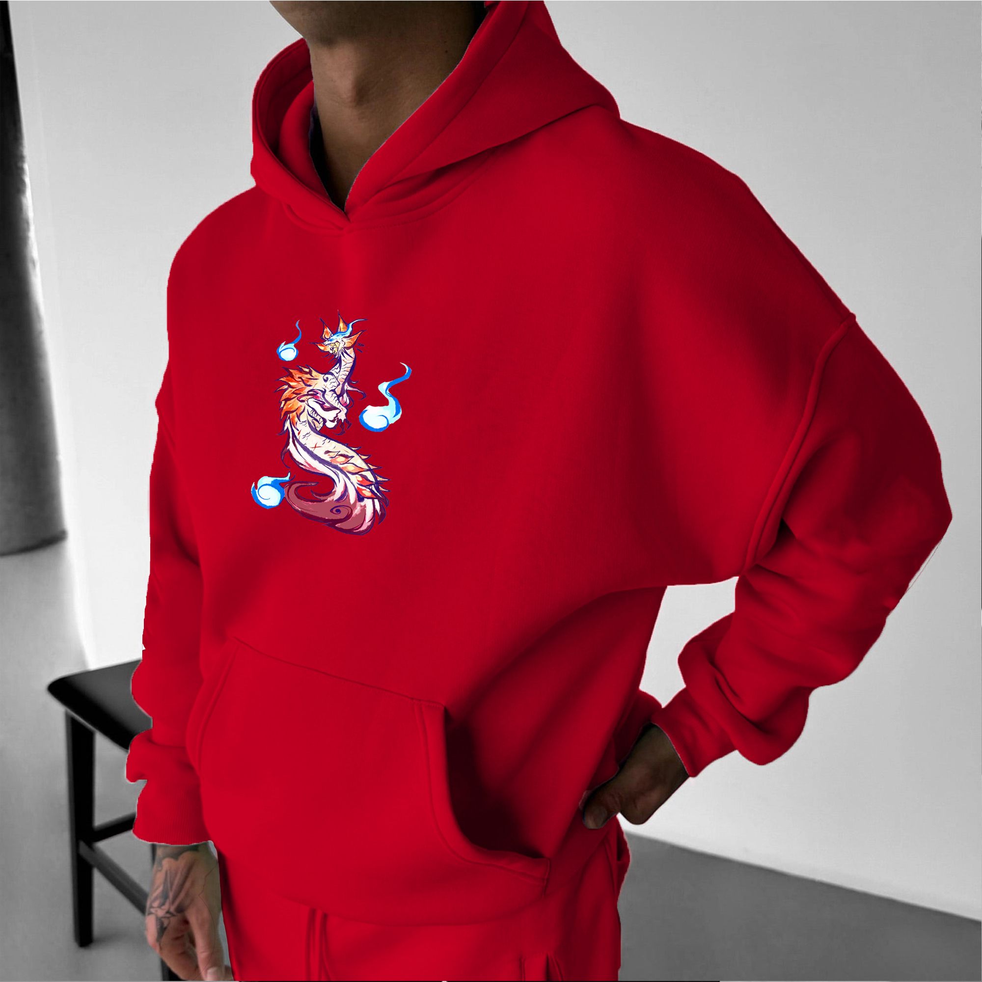  Unisex  Anime Graphic Streetwear Vintage Hoodie-AnimeClothe