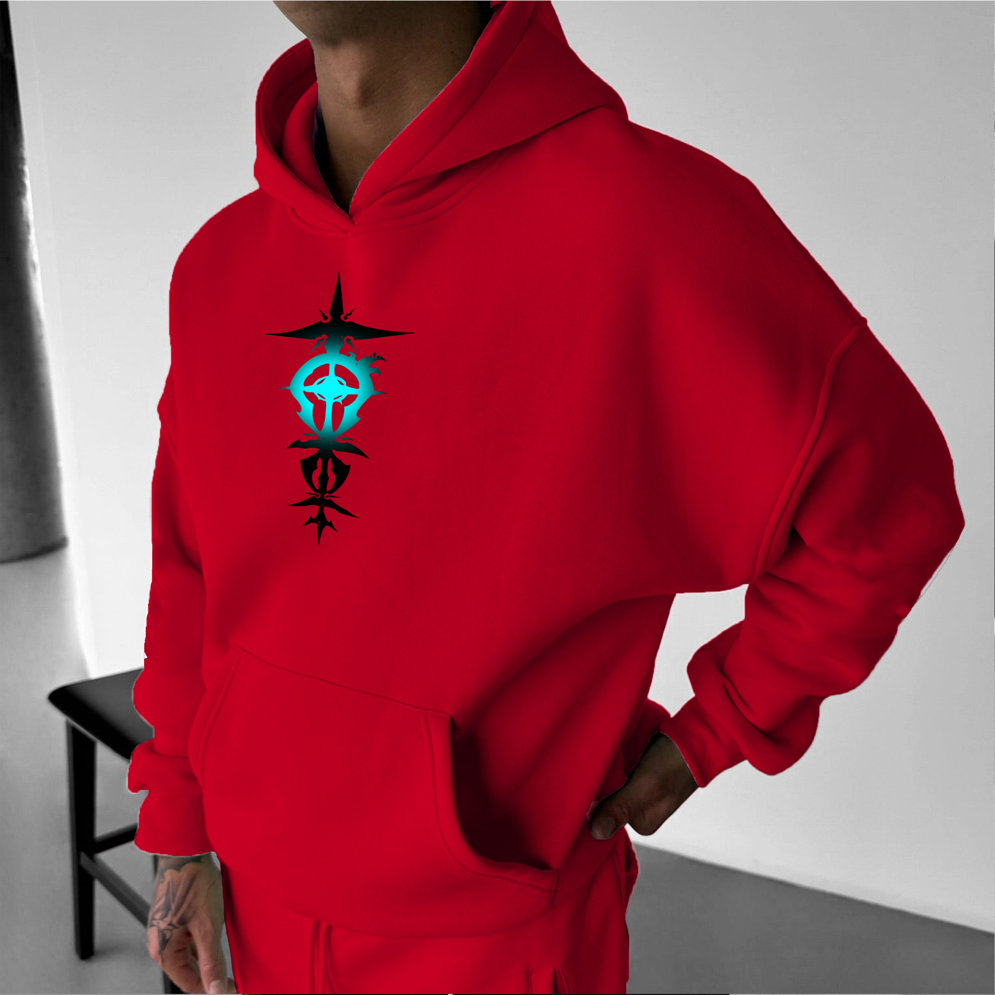 Unisex Anime Graphic Streetwear Vintage Hoodie