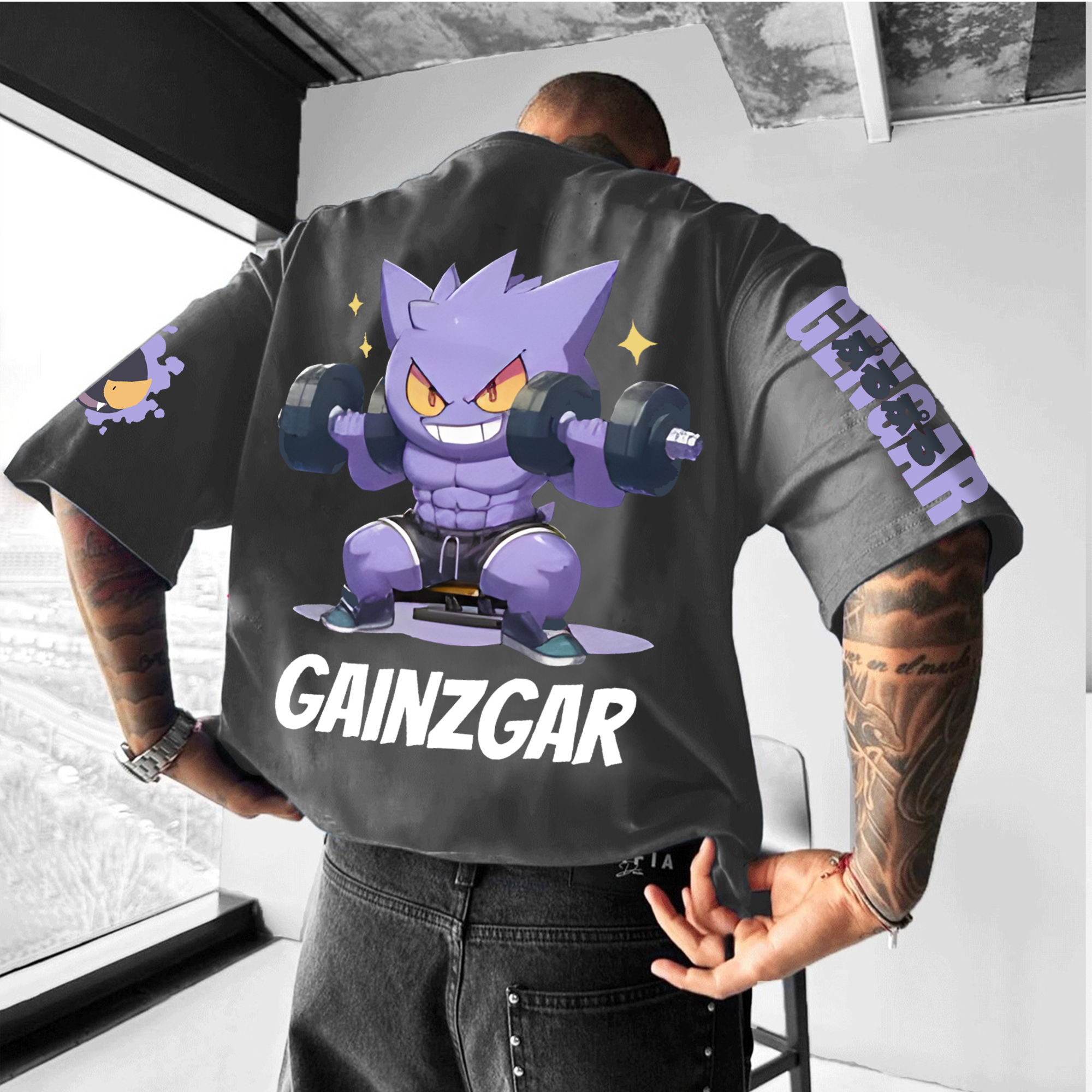 Unisex   Anime Inspired Vintage T-Shirt-AnimeClothe