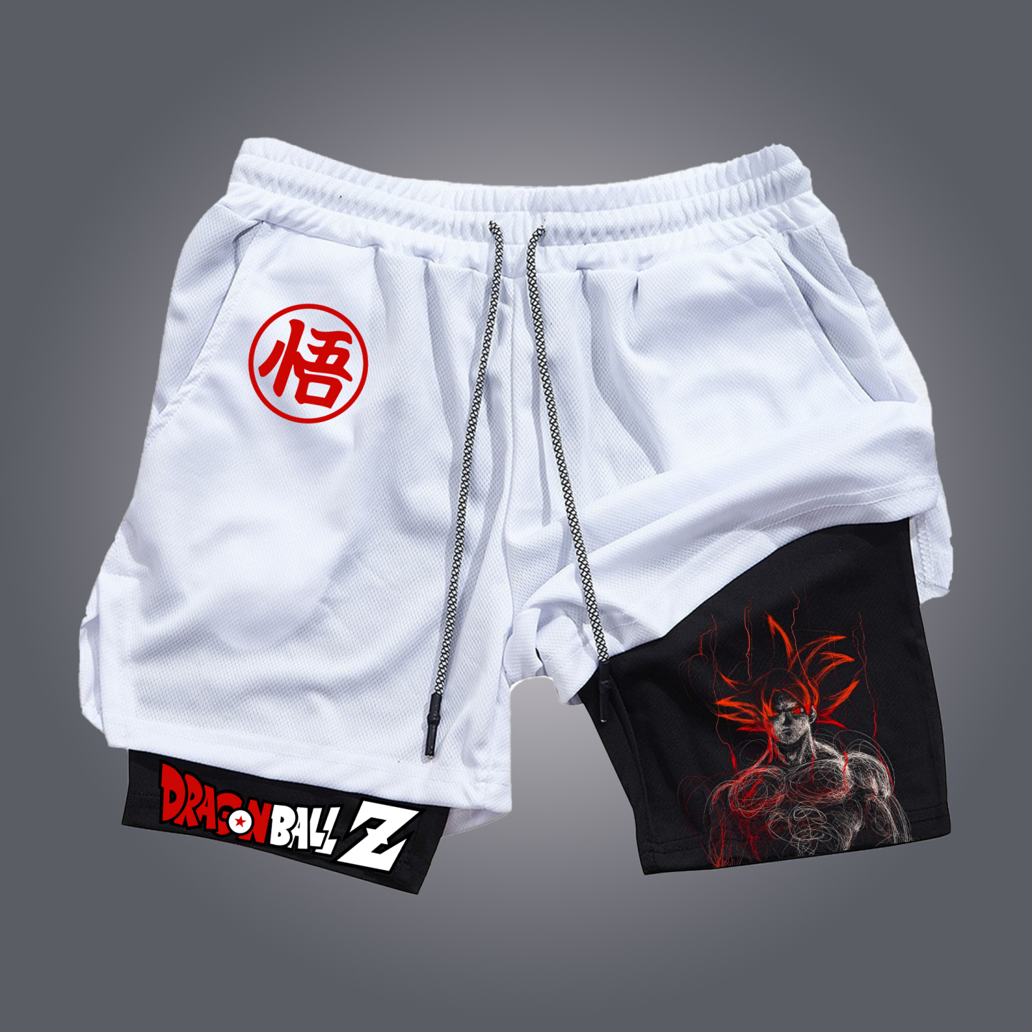 Unisex Casual Anime Streetwear Shorts-AnimeClothe