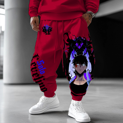 Unisex  ' Solo Leveling '  Casual Anime Streetwear Pants