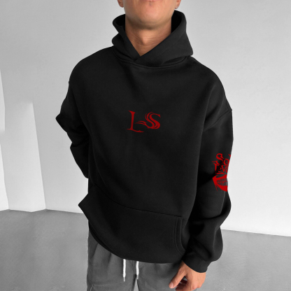 Unisex Anime Graphic Streetwear Vintage Hoodie