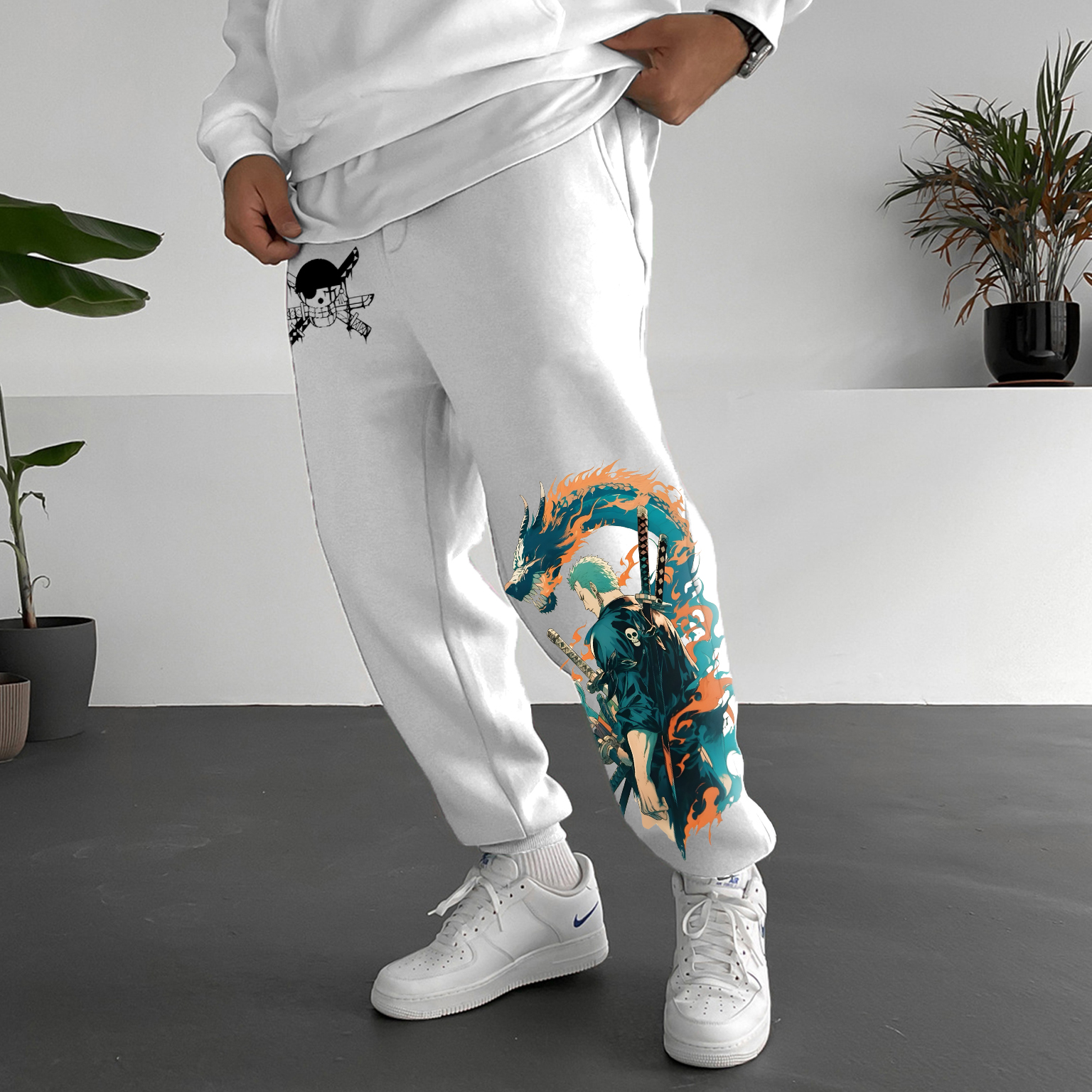 Unisex Casual Anime Streetwear Pants-AnimeClothe