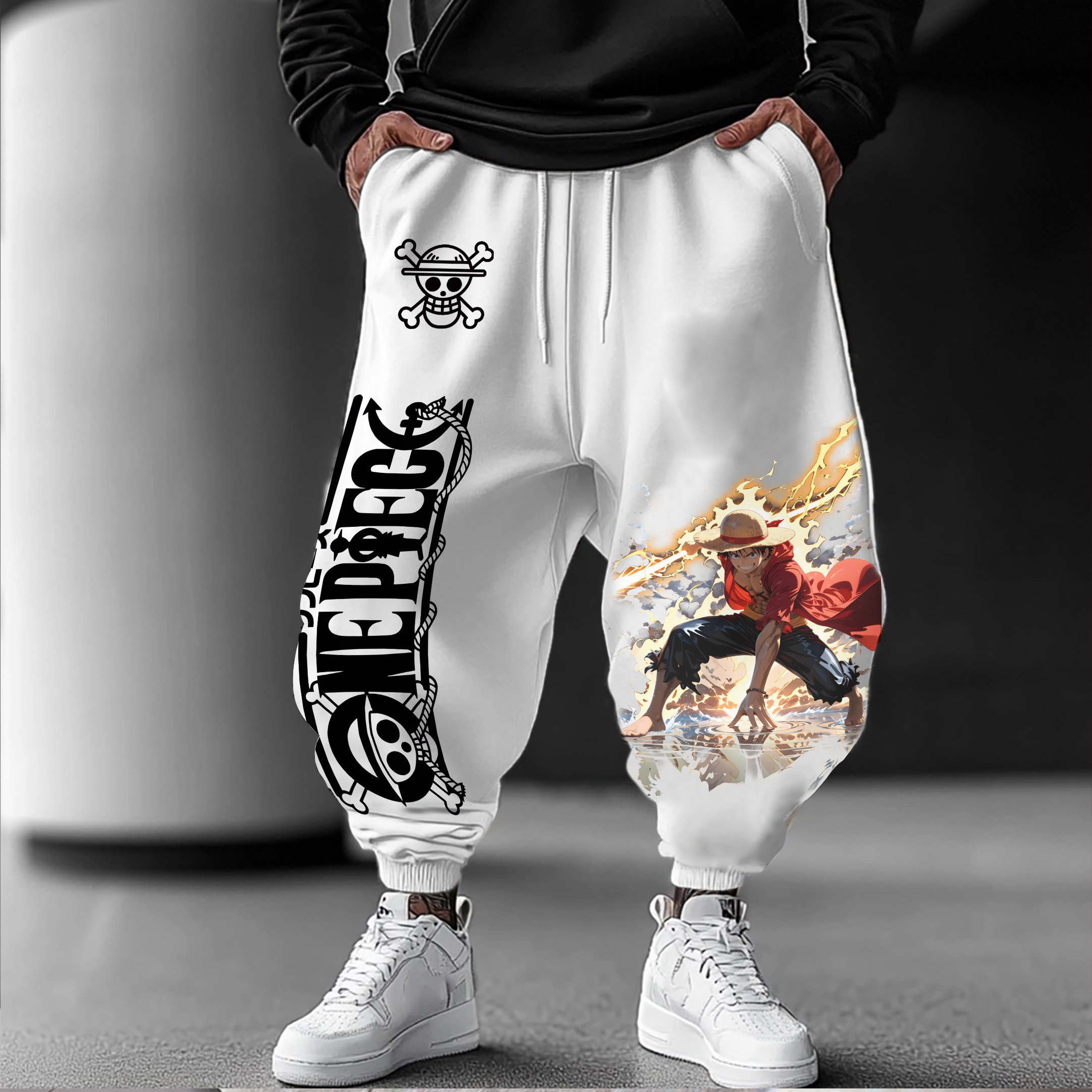 Unisex Anime Inspired Vintage Pants丨
