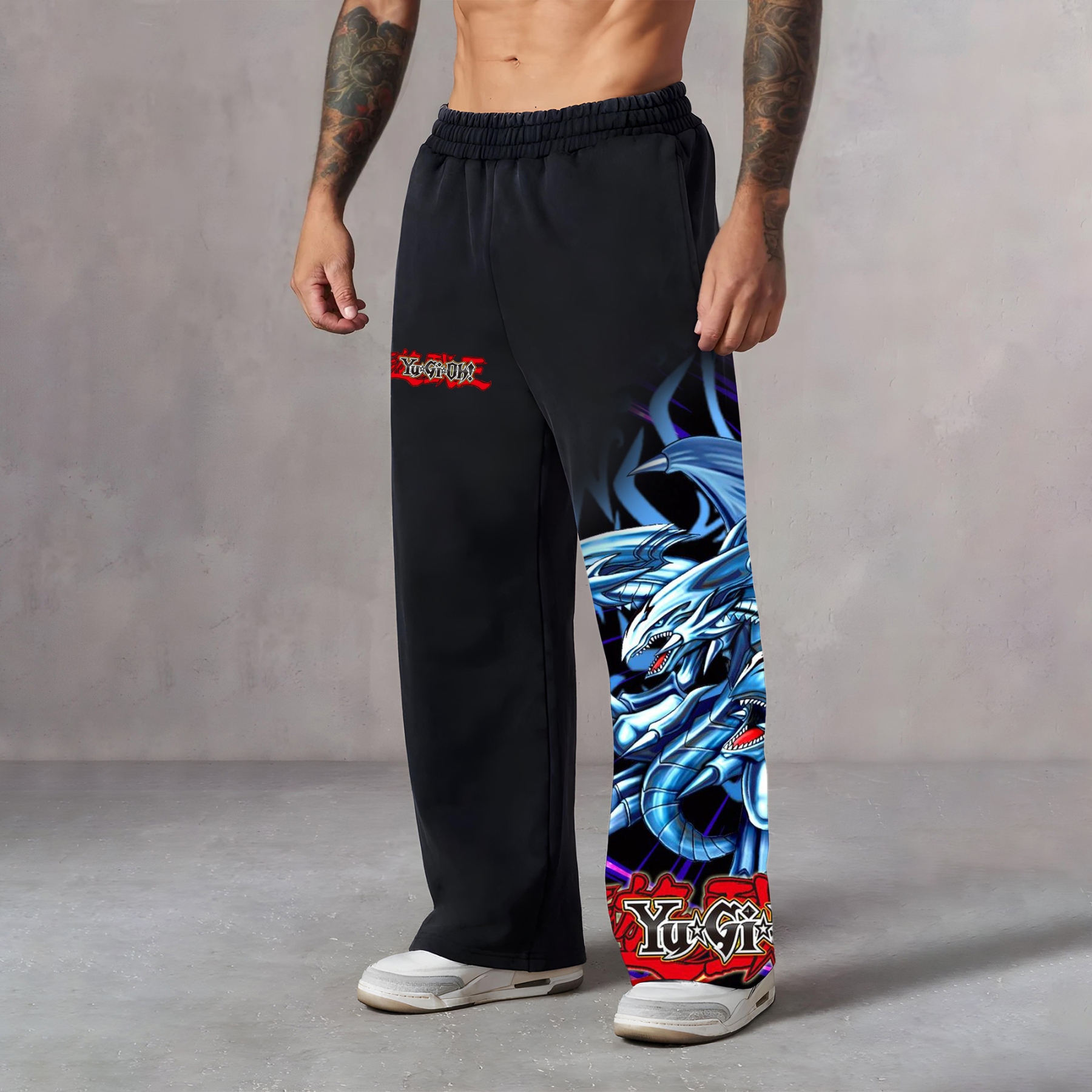 Unisex Anime Graphic Print Pants-AnimeClothe