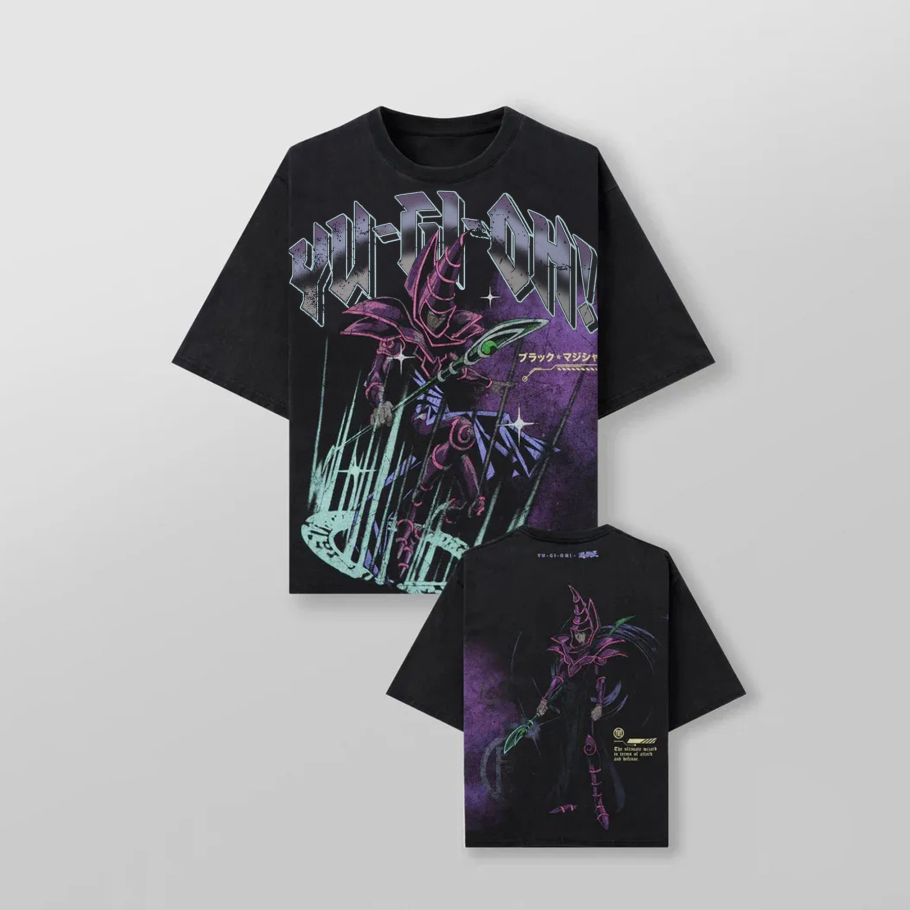 Unisex Anime Inspired Vintage T-Shirt丨Yu-Gi-Oh!-AnimeClothe