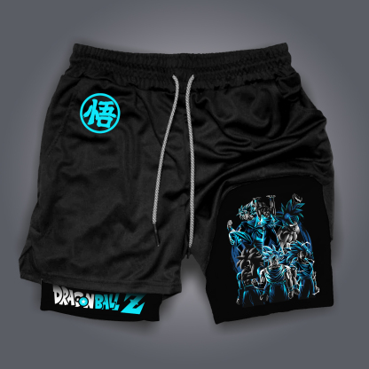 Unisex Casual Anime Streetwear Shorts-AnimeClothe