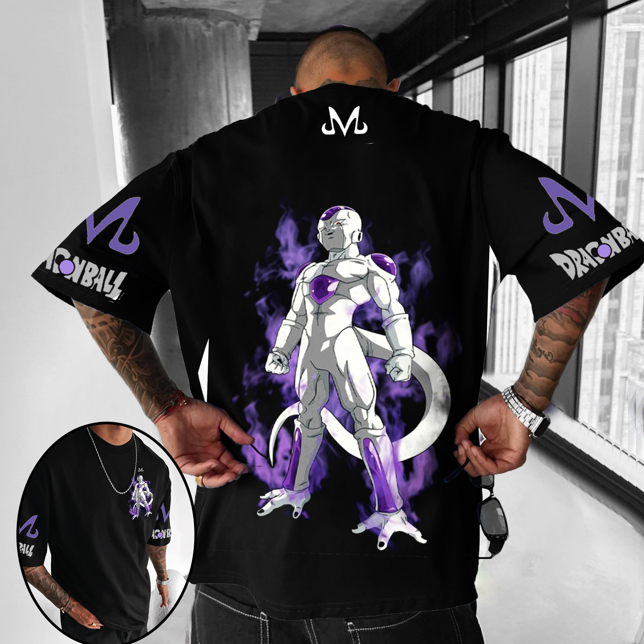 Unisex Anime Inspired Graphic Streetwear Vintage T-shirt