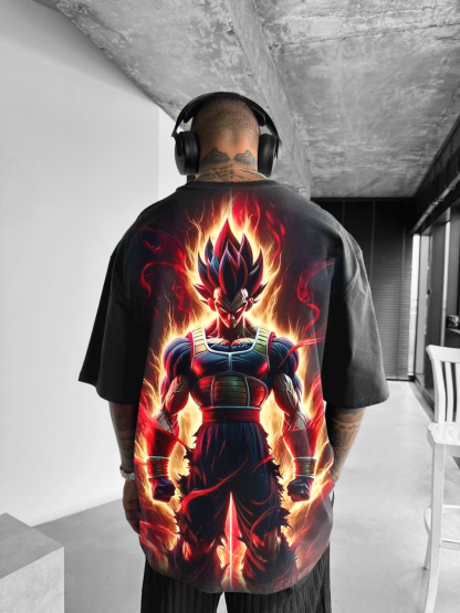 Unisex Anime Inspired Vintage T-Shirt