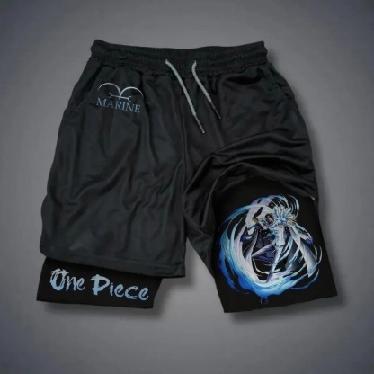 Unisex  Casual Anime Streetwear Shorts