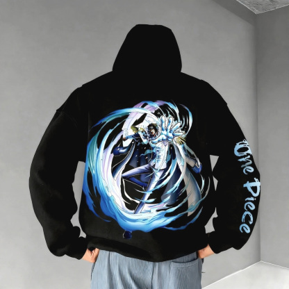 Unisex Anime Graphic Streetwear Vintage Hoodie