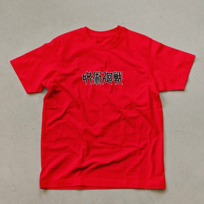 Unisex Oversized Anime Print T-Shirt-AnimeClothe