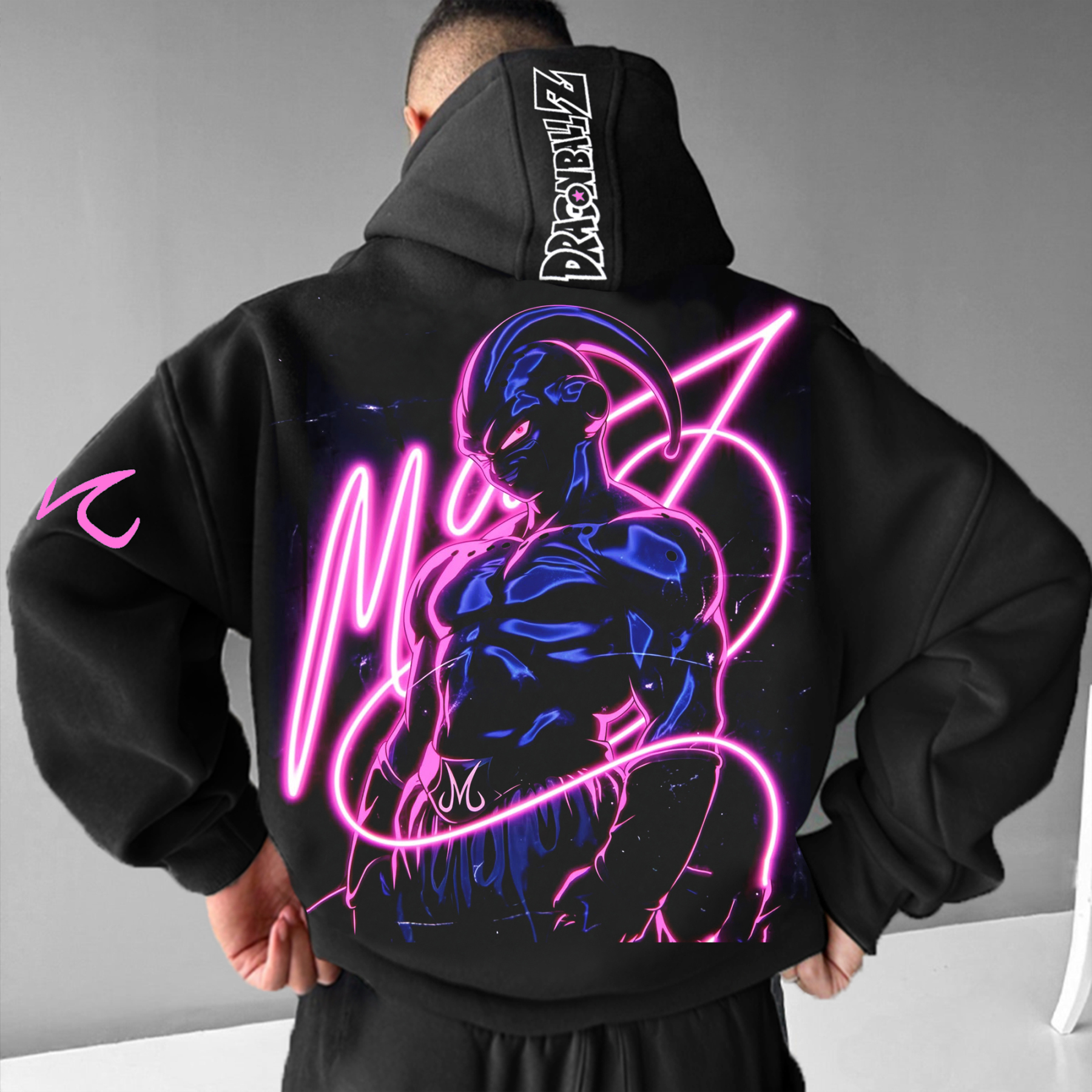 Unisex Anime Print Casual Oversized Hoodie