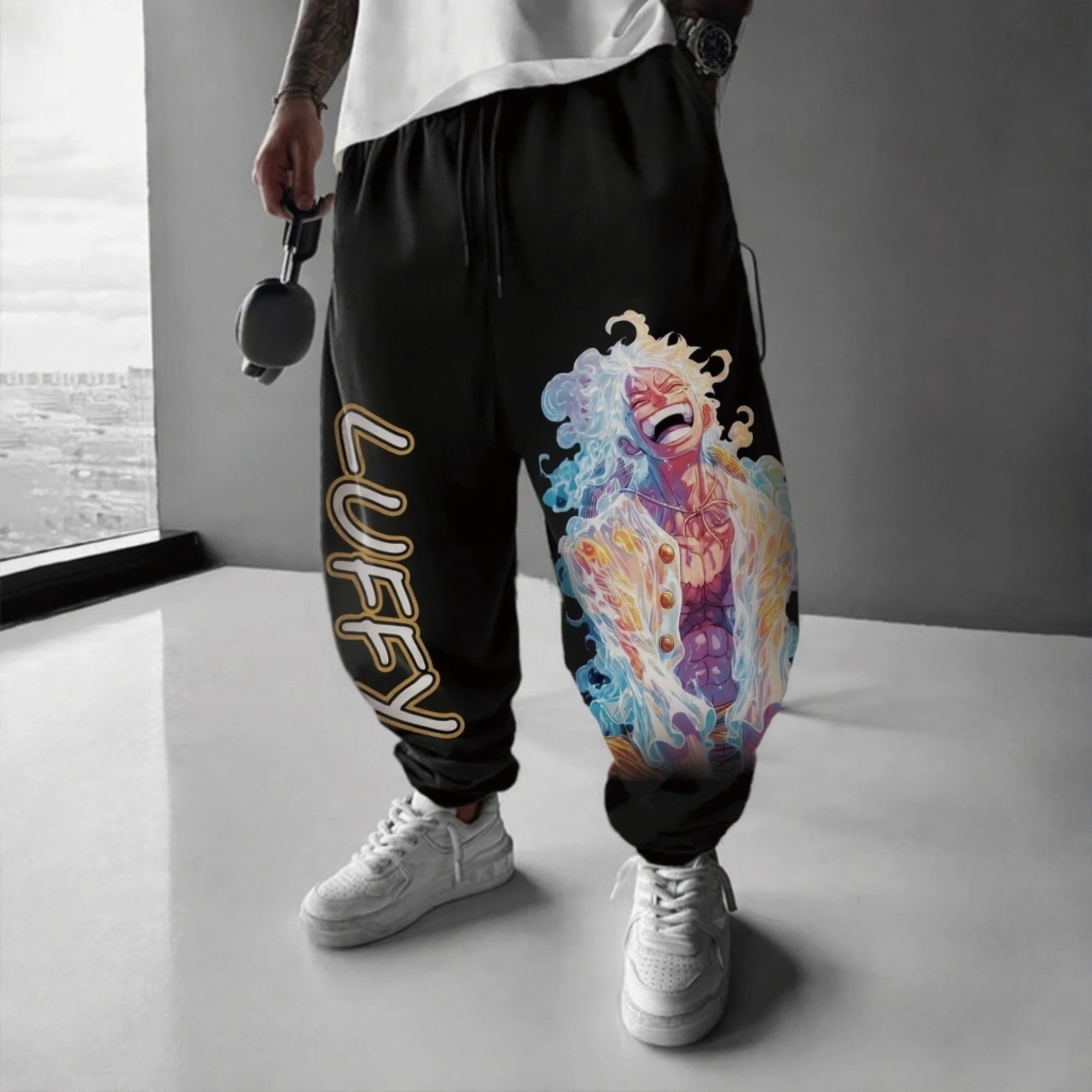 Unisex Anime Inspired Vintage Pants