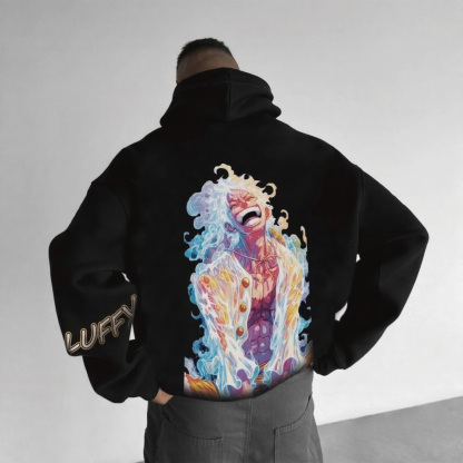 Unisex Anime Graphic Streetwear Vintage Hoodie