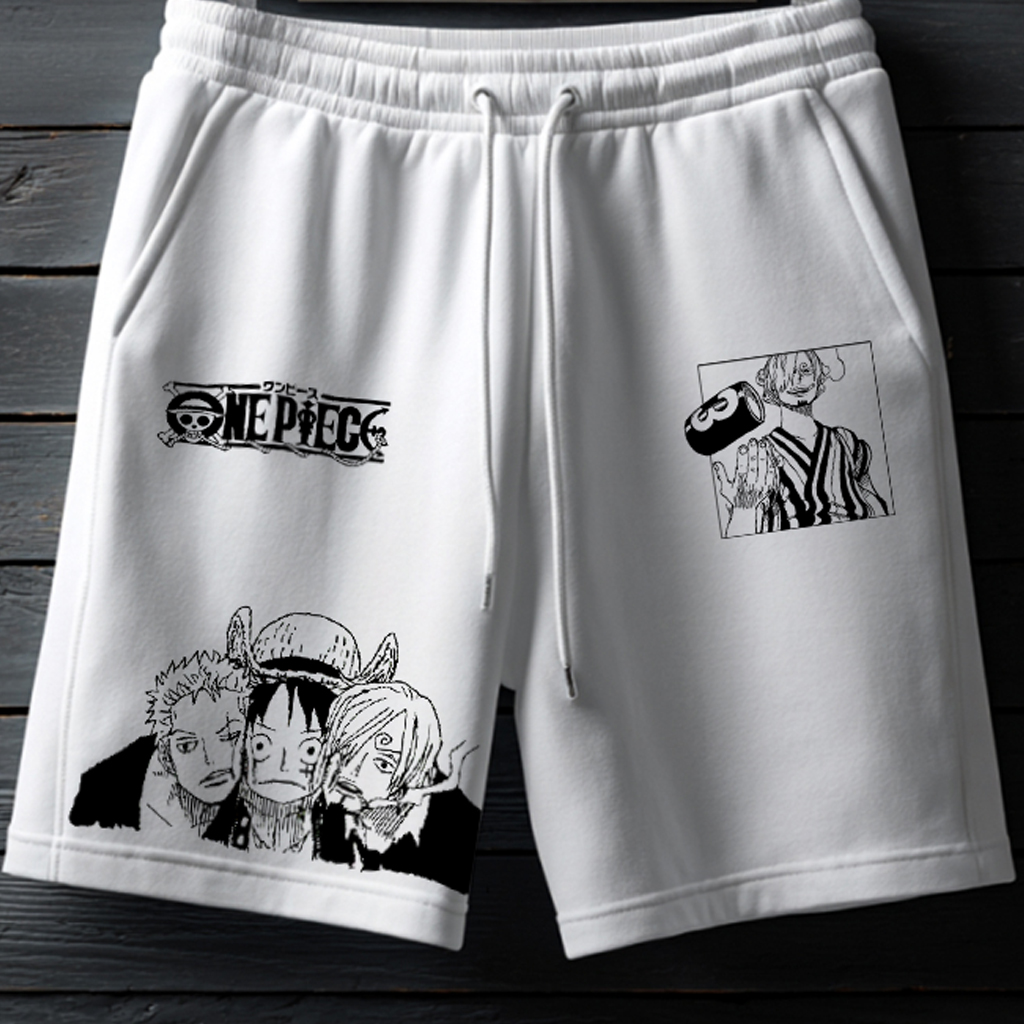 Anime Character Shorts For Casual Wear-AnimeClothe