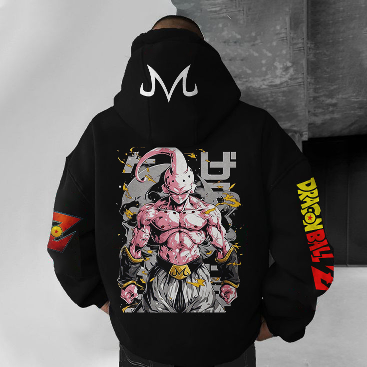 Unisex Anime Graphic Streetwear Vintage Hoodie-AnimeClothe
