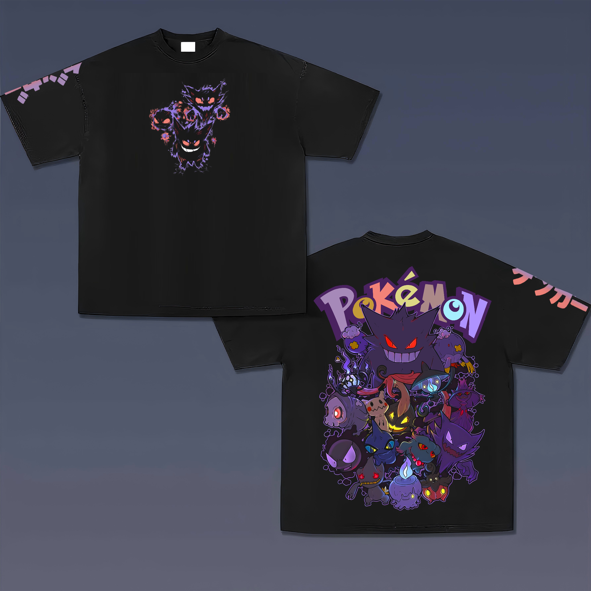 Unisex Anime Inspired Vintage T-Shirt-AnimeClothe