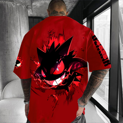 Unisex Anime Inspired Vintage T-Shirt-AnimeClothe