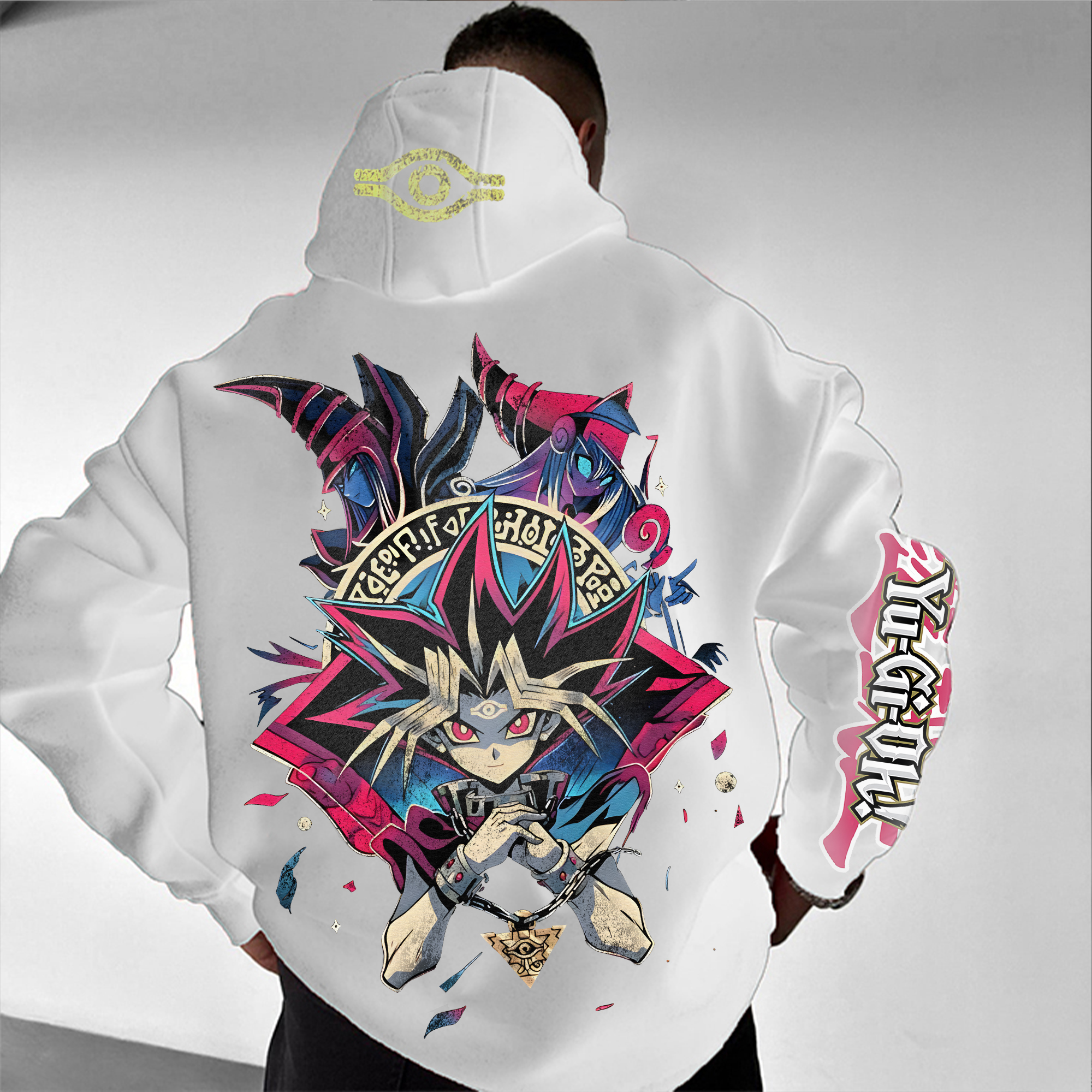 Unisex Anime Style Retro Hoodie