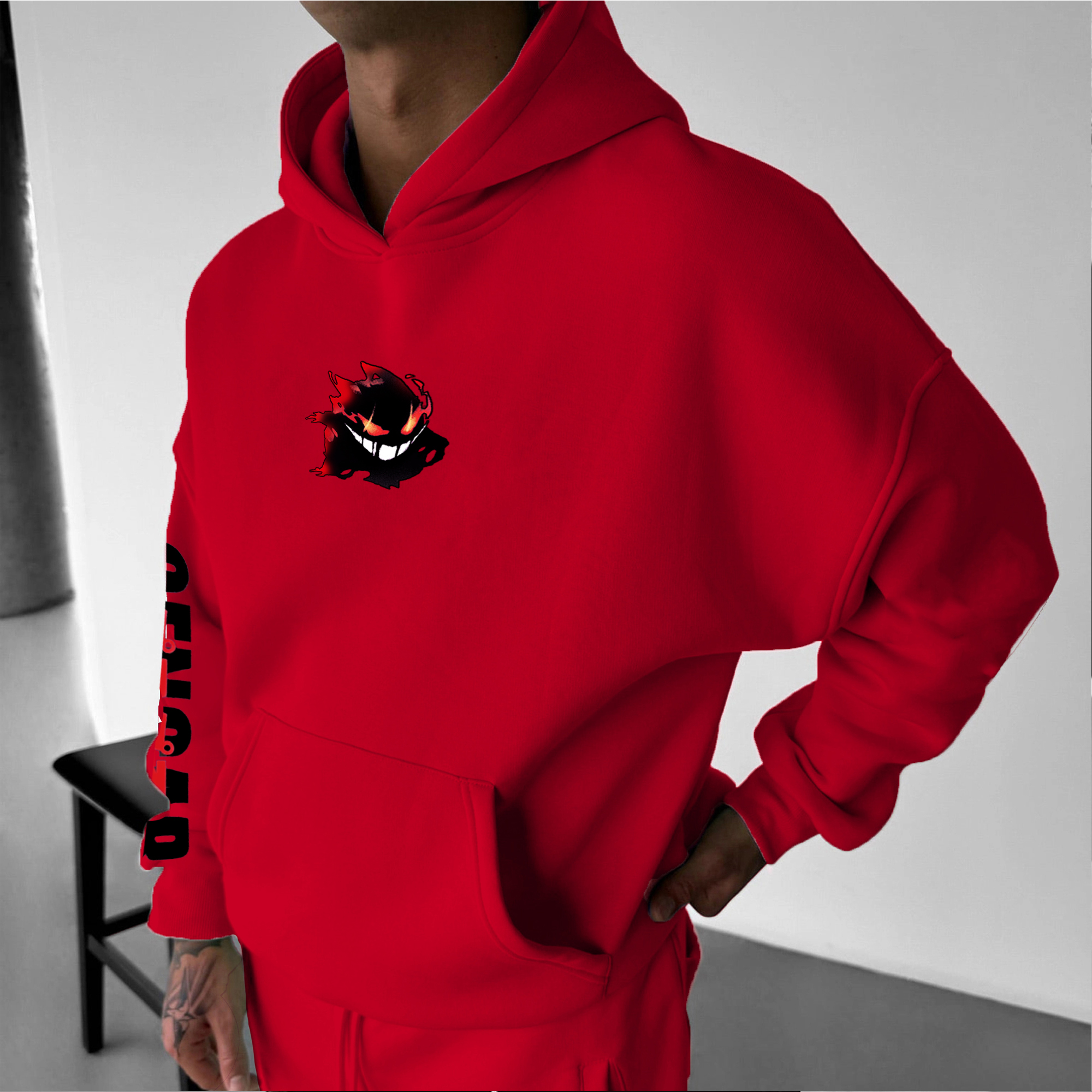 Unisex Anime Graphic Streetwear Vintage Hoodie-AnimeClothe