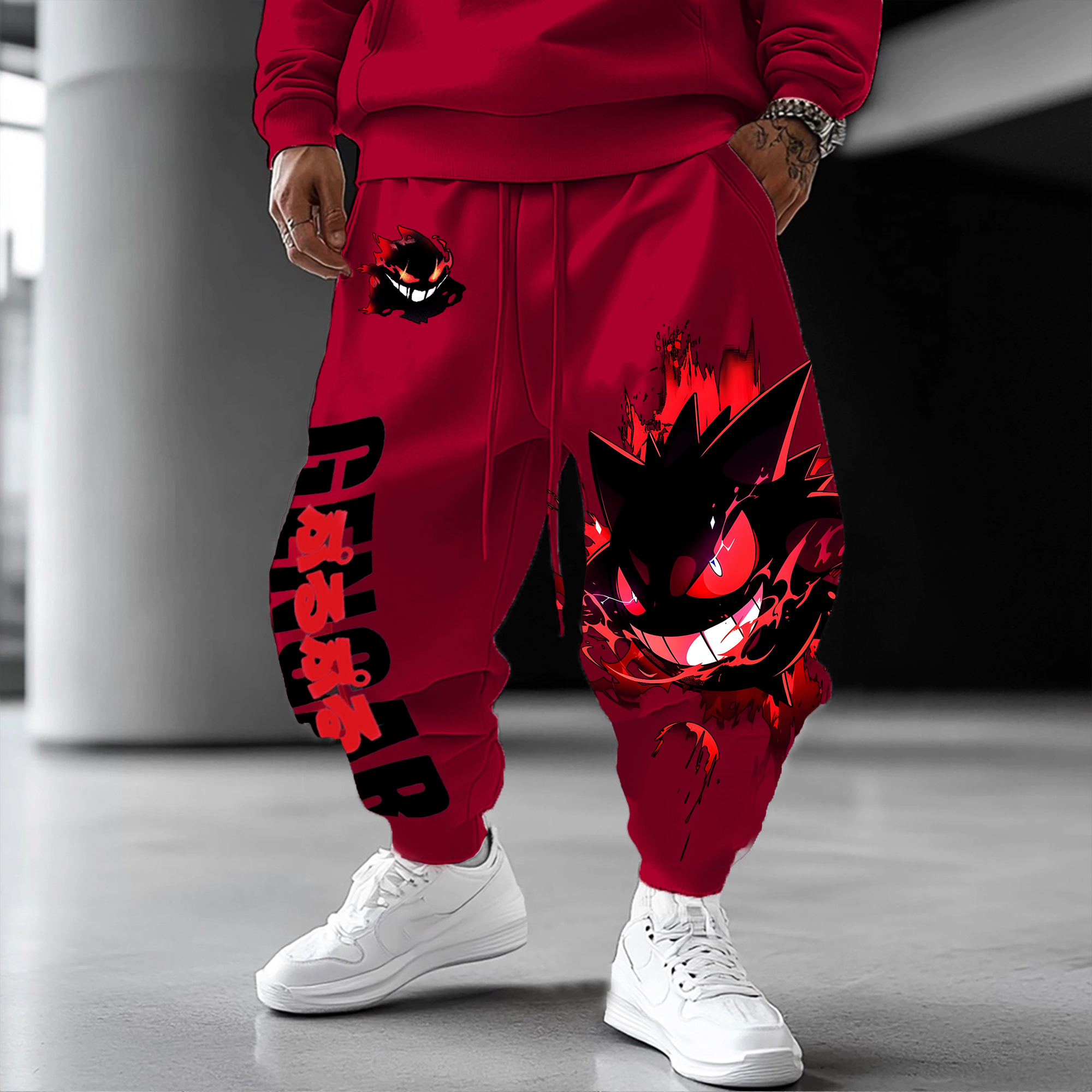 Unisex Casual Anime Streetwear Pants-AnimeClothe