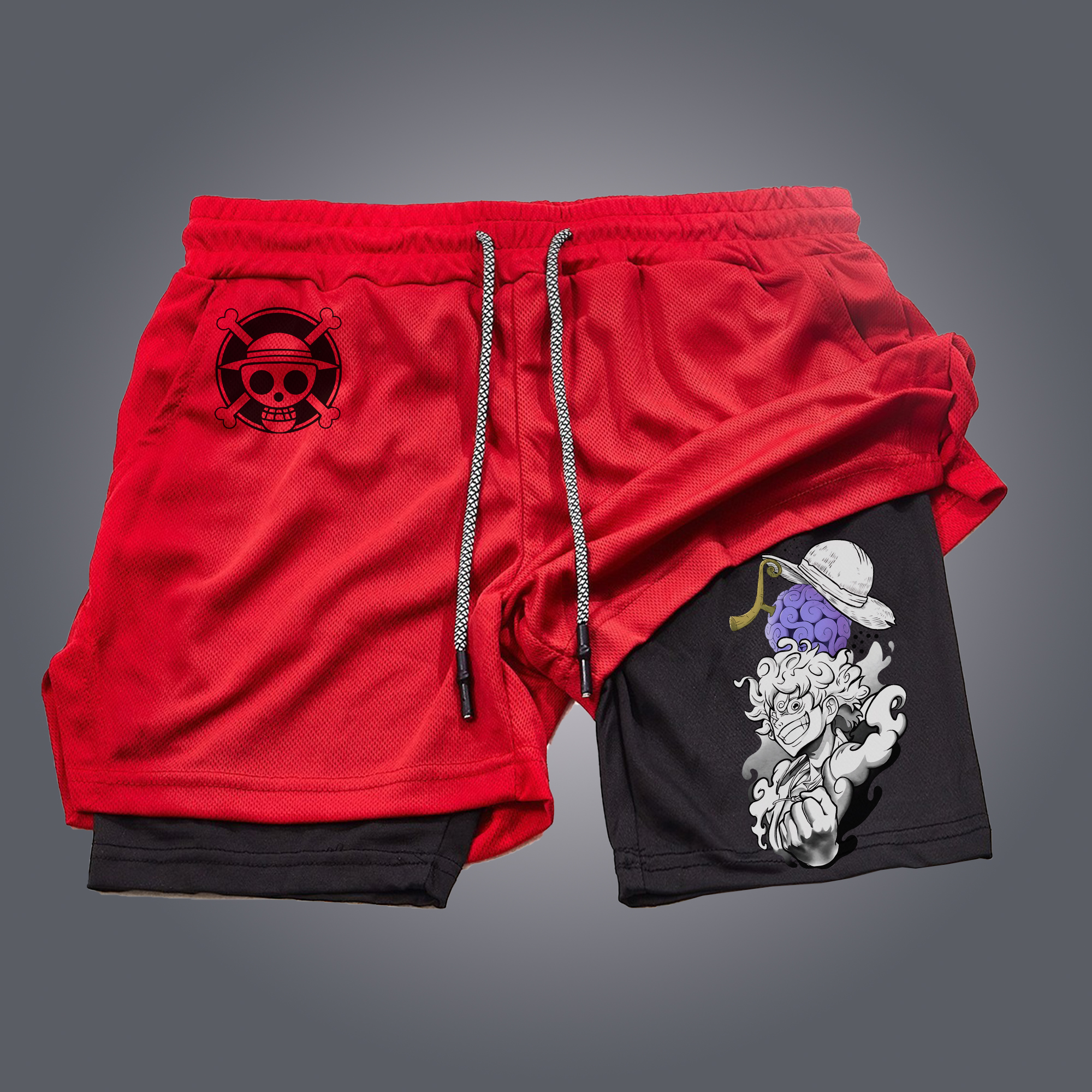 Unisex One Piece Anime Shorts | One Piece-AnimeClothe