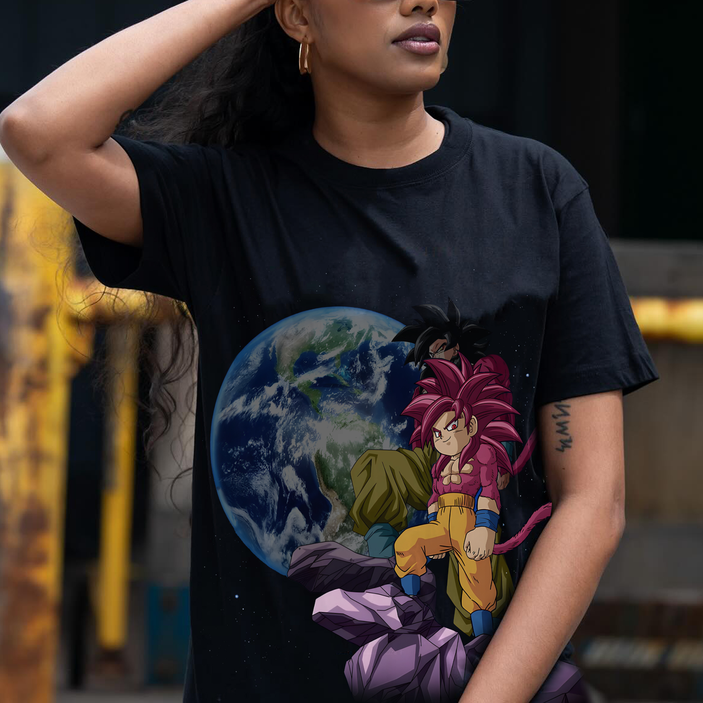 Unisex Anime Graphic Streetwear Vintage T-shirt-AnimeClothe