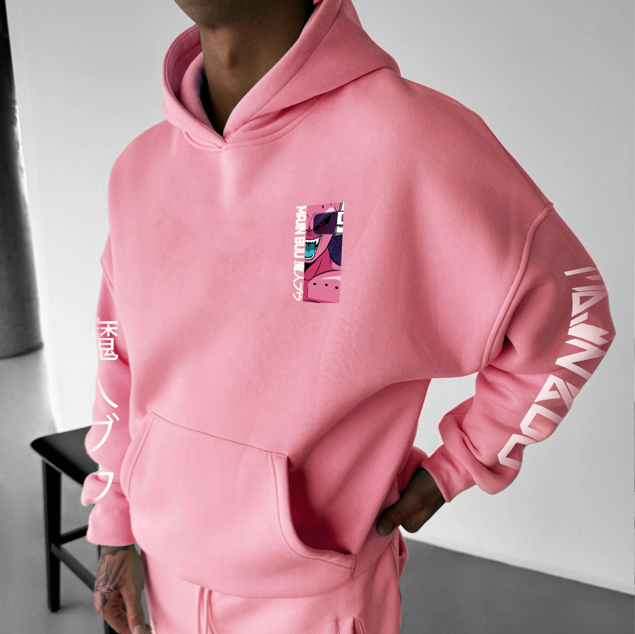 Unisex Anime Graphic Streetwear Vintage Hoodie-AnimeClothe