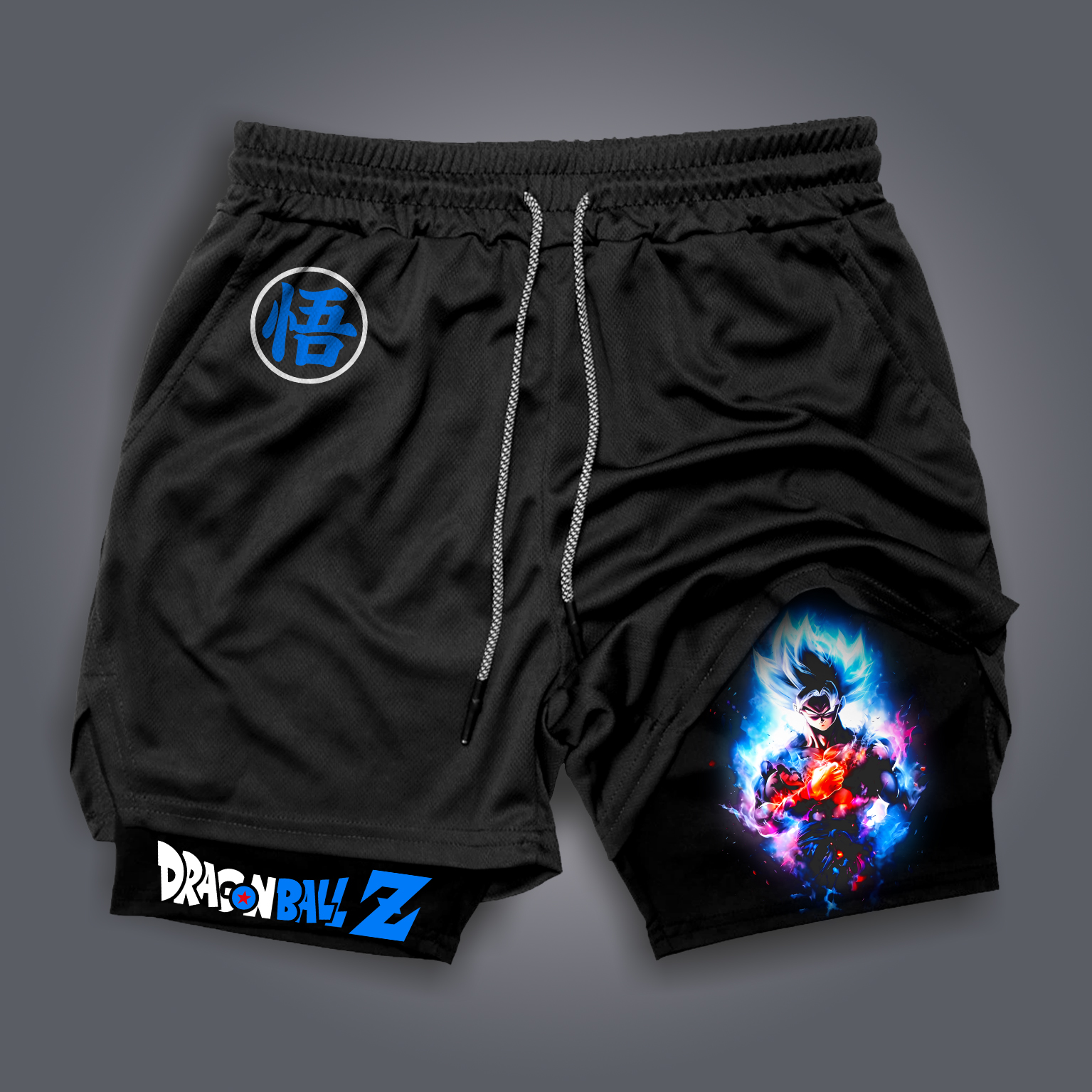 Unisex Casual Anime Streetwear Shorts-AnimeClothe