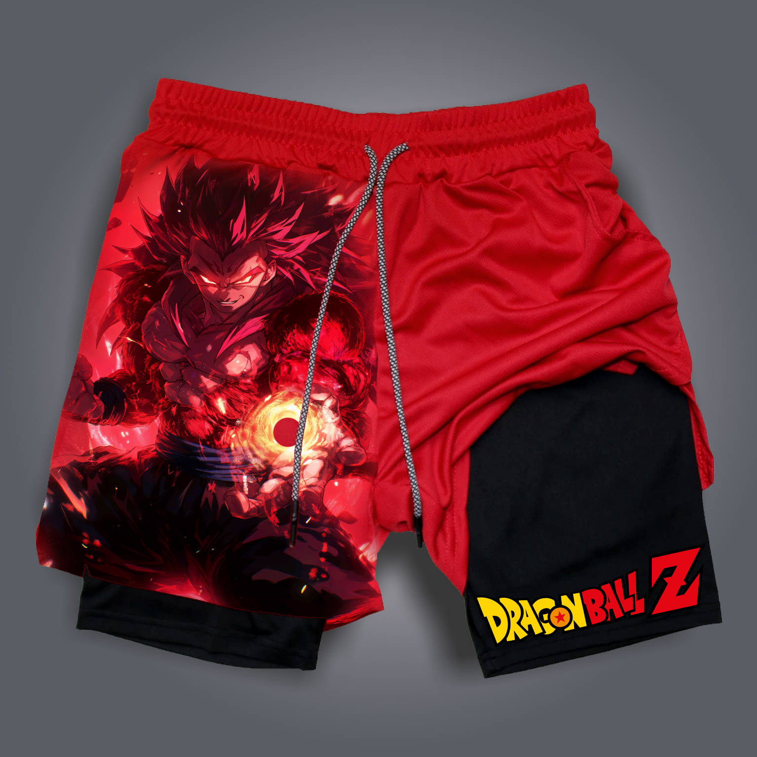 Unisex Casual Anime Streetwear Shorts-AnimeClothe