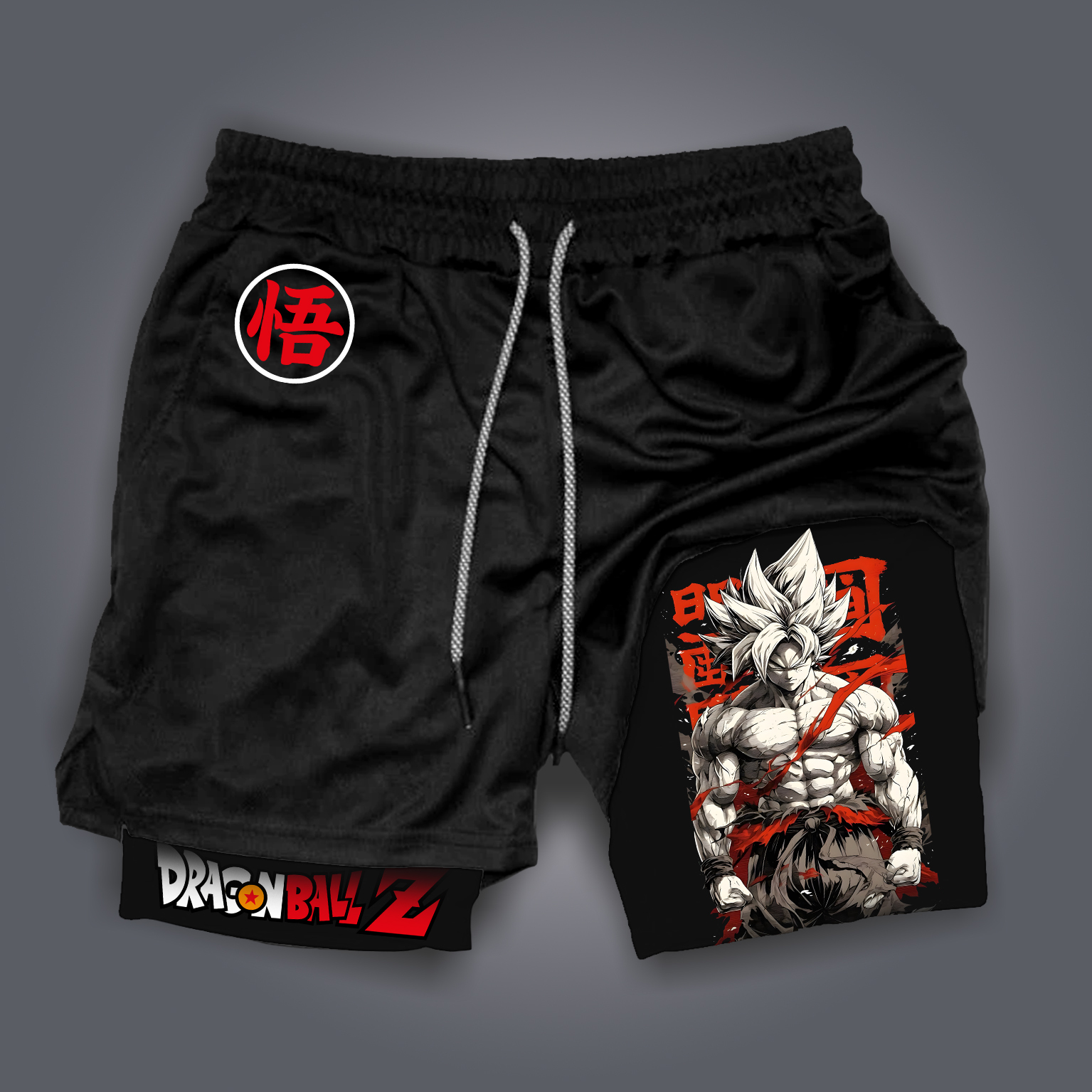 Unisex Casual Anime Streetwear Shorts-AnimeClothe