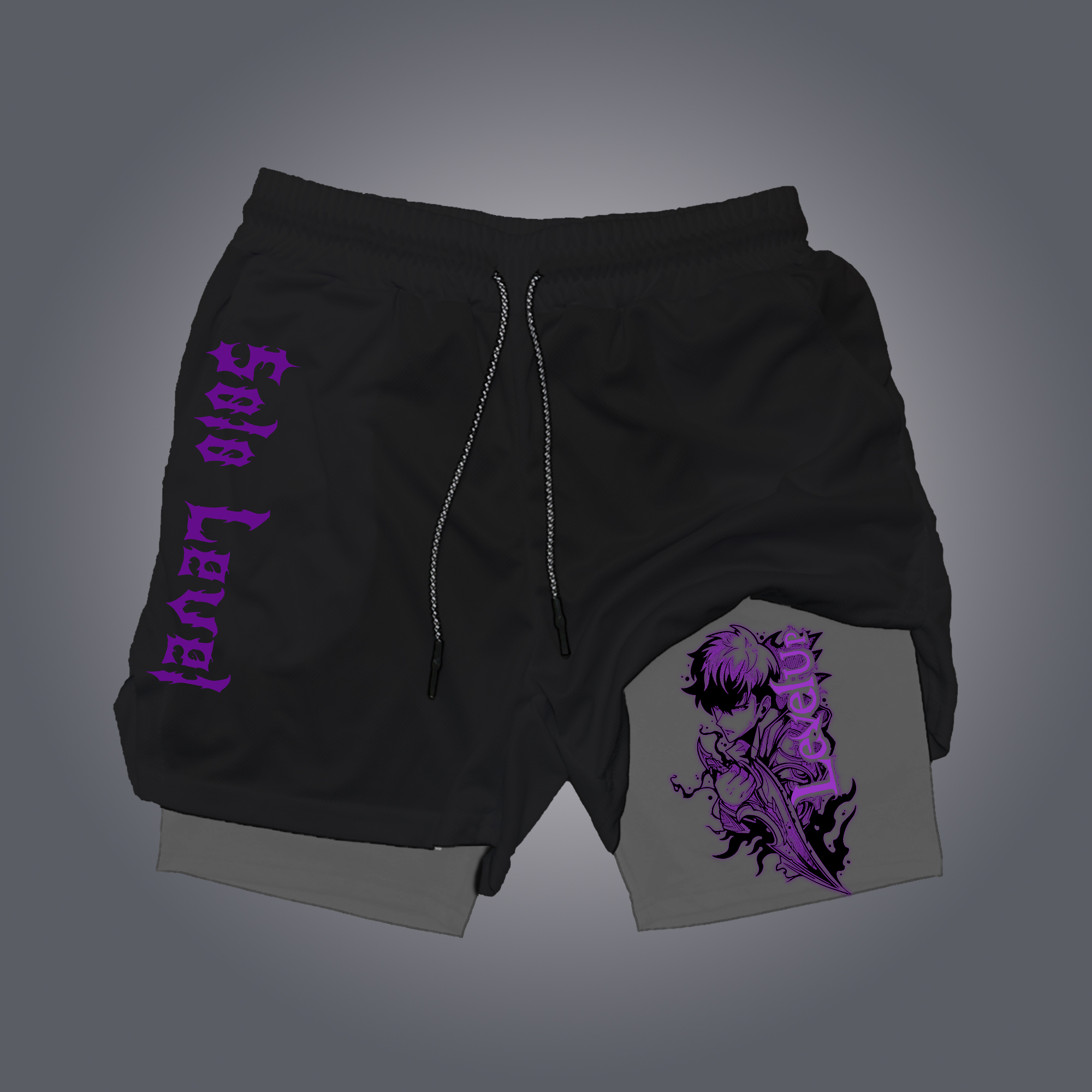 Unisex Casual Anime Streetwear Shorts-AnimeClothe