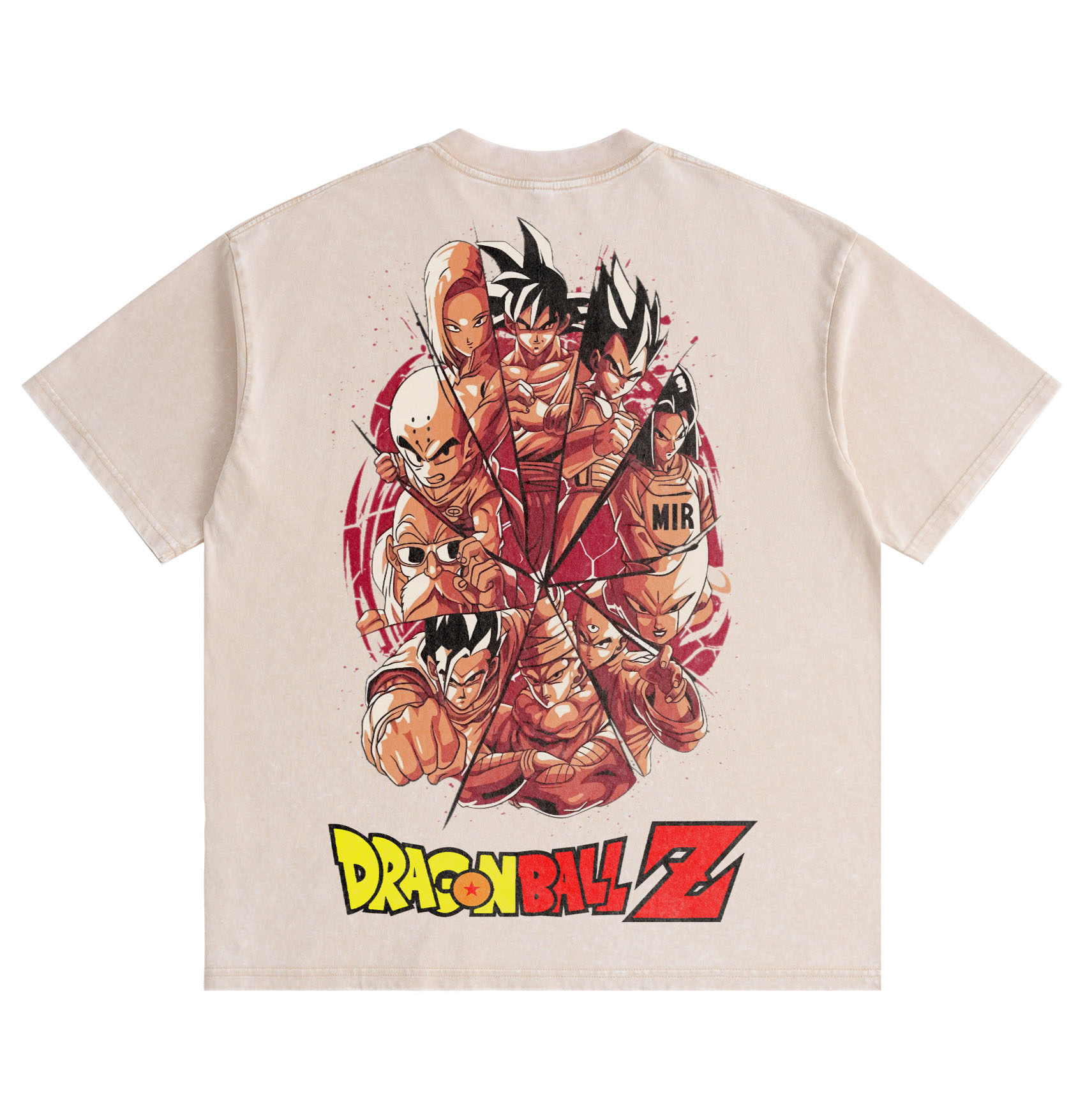 Dragon Ball Characters Vintage-Style T-Shirt