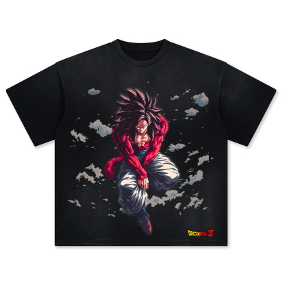 Unisex Anime Graphic Streetwear Vintage T-shirt-AnimeClothe