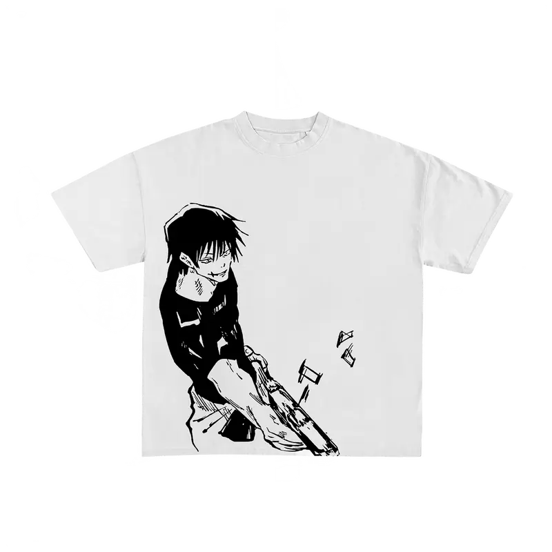 VINTAGE TEE丨Hardest Toji tee-JJK-AnimeClothe
