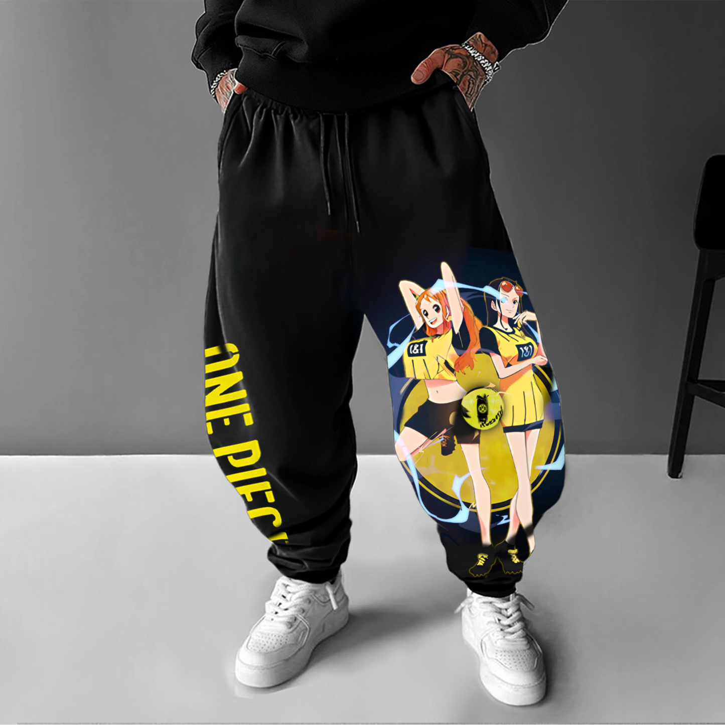 Unisex Vintage Pants |  One Piece Pants-AnimeClothe