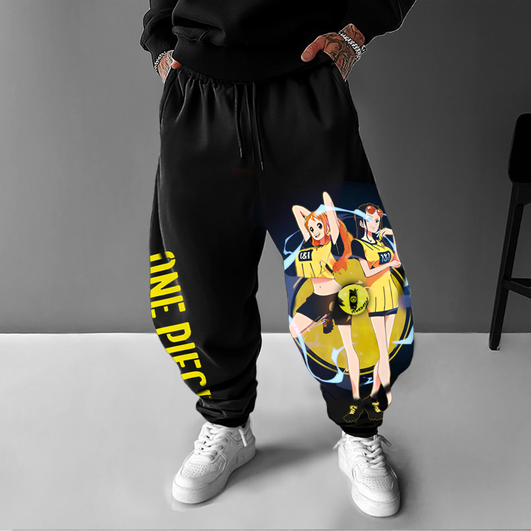 Unisex Vintage Pants |  One Piece Pants-AnimeClothe