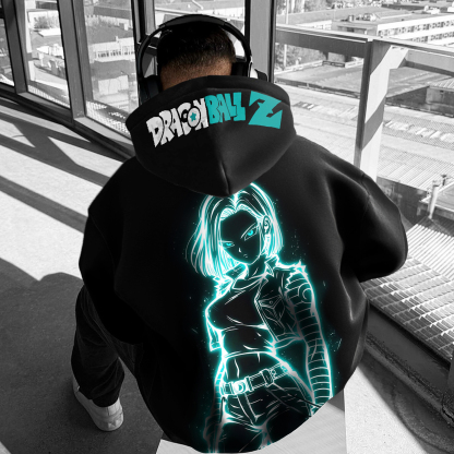Unisex Anime Graphic Streetwear Vintage Hoodie