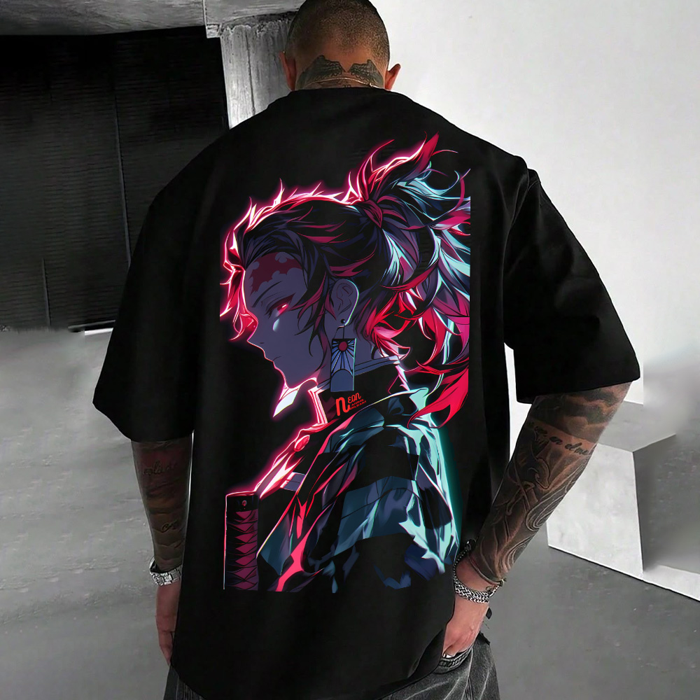 Unisex Anime Inspired Vintage T-Shirt